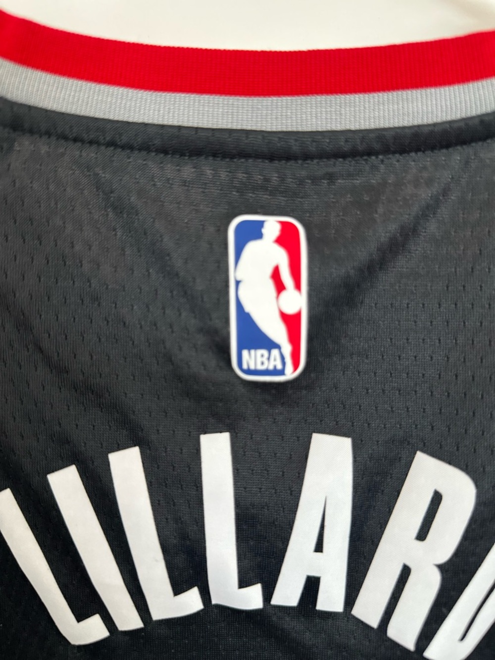 Nike Black and Red NBA Dri-FIT Jersey - Picture 5 of 5